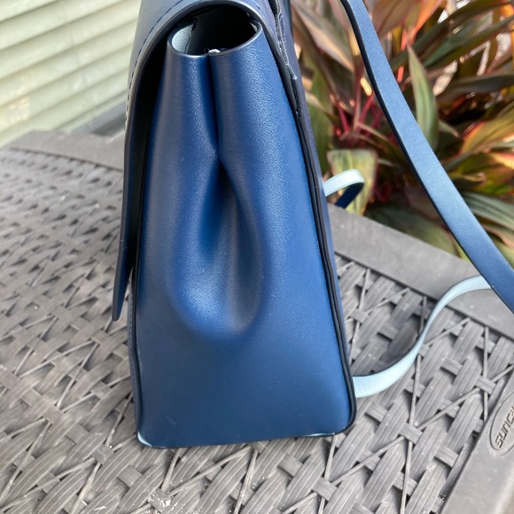 Kate Spade Somerville Megyn flap backpack blue - Picture 2 of 6